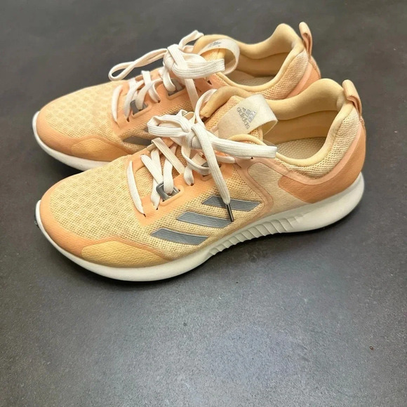 Adidas - women’s size 7.5 - light orange sneaker (worn once) - Picture 2 of 6